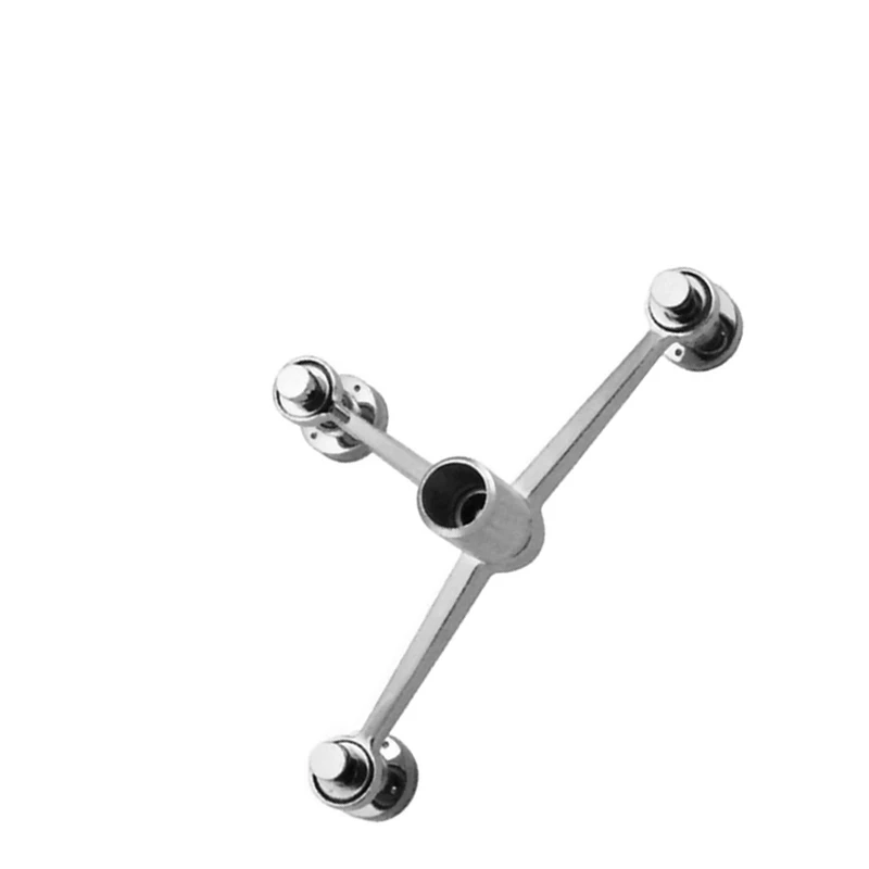 Прочный фиксированный стеклянный занавес из нержавеющей стали 3 способа соединения