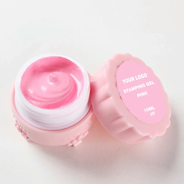 nail art stamping gel hot popular Fluorescence painting gel polish uv led nail gel paint OEM