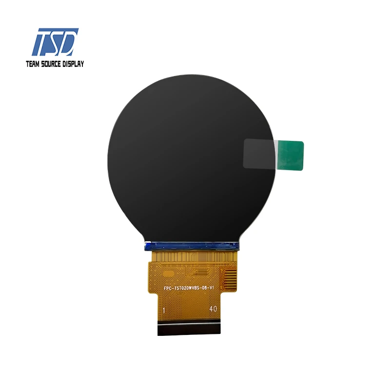 2 Inch 480*480 Resolution ST7701S IC SPI RGB Interface Round  IPS TFT LCD Display Transmissive Round LCD Module