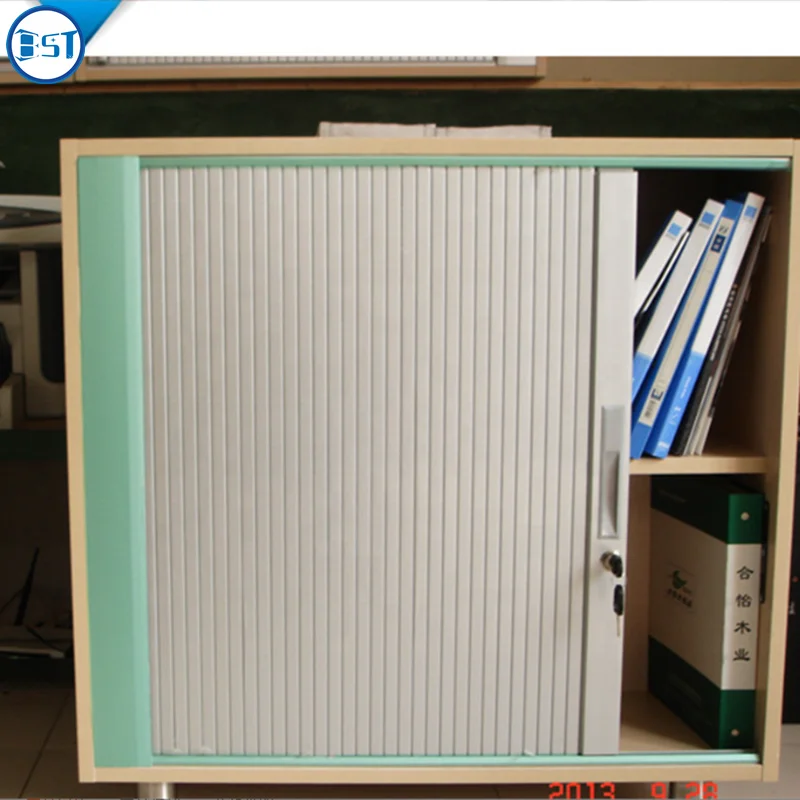 plastic slats pvc abs roller shutter door tambour door with track system for campervan/RV/office/kitchen