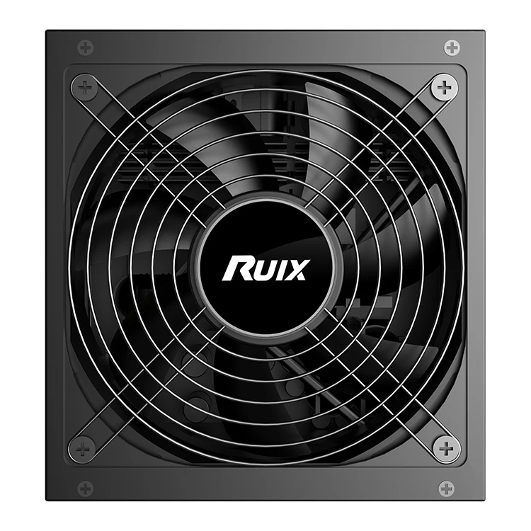 Ruix GF850 80 плюс Золотой сертифицированный 850 Вт 200-240 Vac полностью модульный ATX 3 0 Power PCIE 5 питания ПК PSU 120 мм