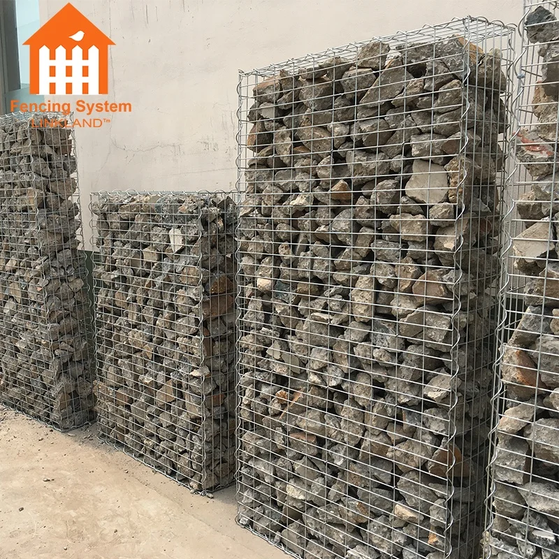 Low price gabion box welded mesh galvanized wire mesh gabion