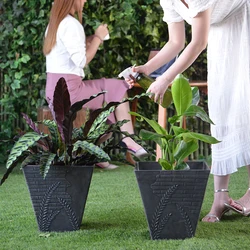 Stand Stacking Grow Planters Planting Pots Vertical Flower Planter stacky pots