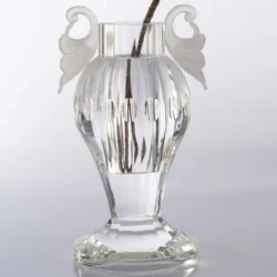 Modern clear Crystal  Flower Glass Vase Large Floor Vase for home decoration