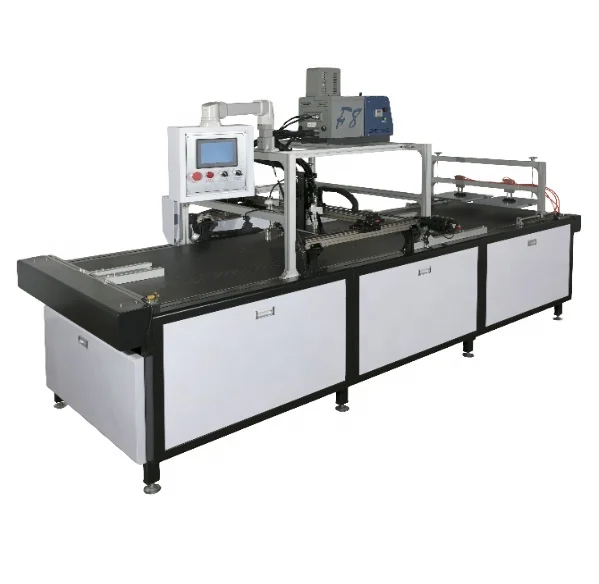 Semi automatic foldable box assemble machine