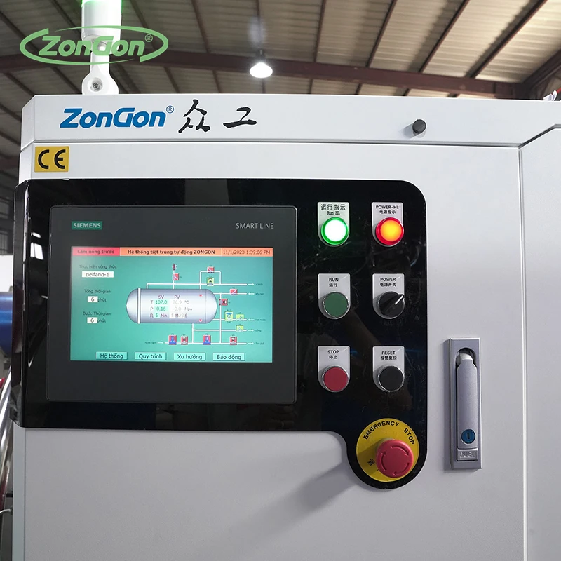 full automatic pouch packaging milk and canned food steam autoclave  retort sterilizer machine