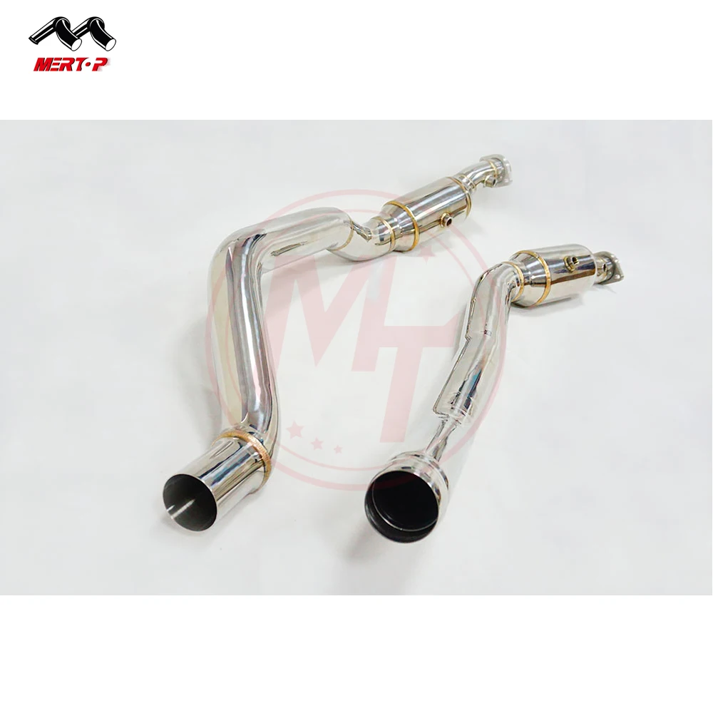 Mertop Racing 3 'M157 5 T AMG W166 ML63 GLE63 X166 GL63 GLS63 catless downpipe
