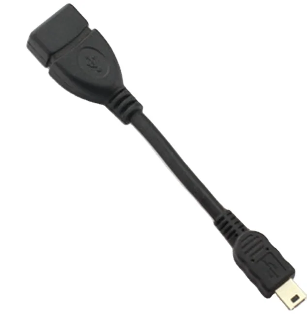 
Custom length mini micro male to usb A female connect extension OTG cable 