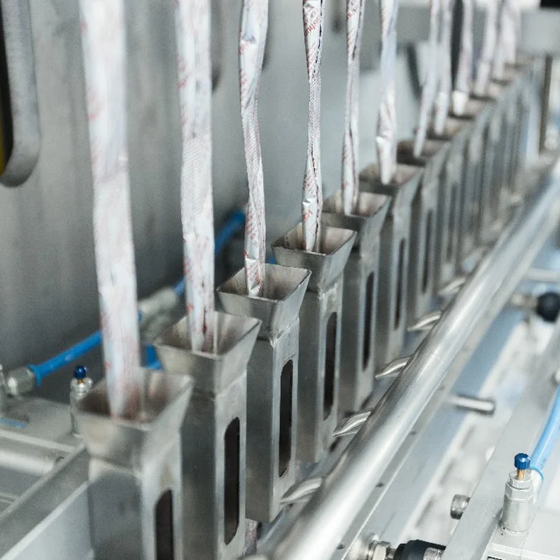 Servo Control 8/10/12 Lane Fiber Vitamin Supplements Turmeric Powder Multi-lane Stick Pack Bagging Packaging Machine