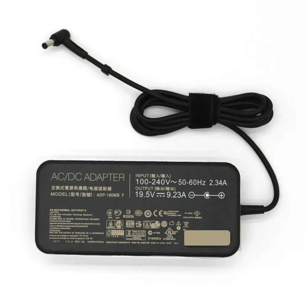 
19,5 в 9.23a 180w Замена адаптера переменного тока питания для ноутбука для Asus ADP-180EB D ADP-180HB D ADP-180NB D ADP-180MB F ADP-180MB K блок питания 