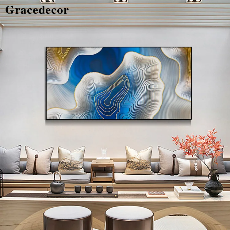 Home Decor Wholesale  Art Original Painting Abstract Epoxy Resin Painting