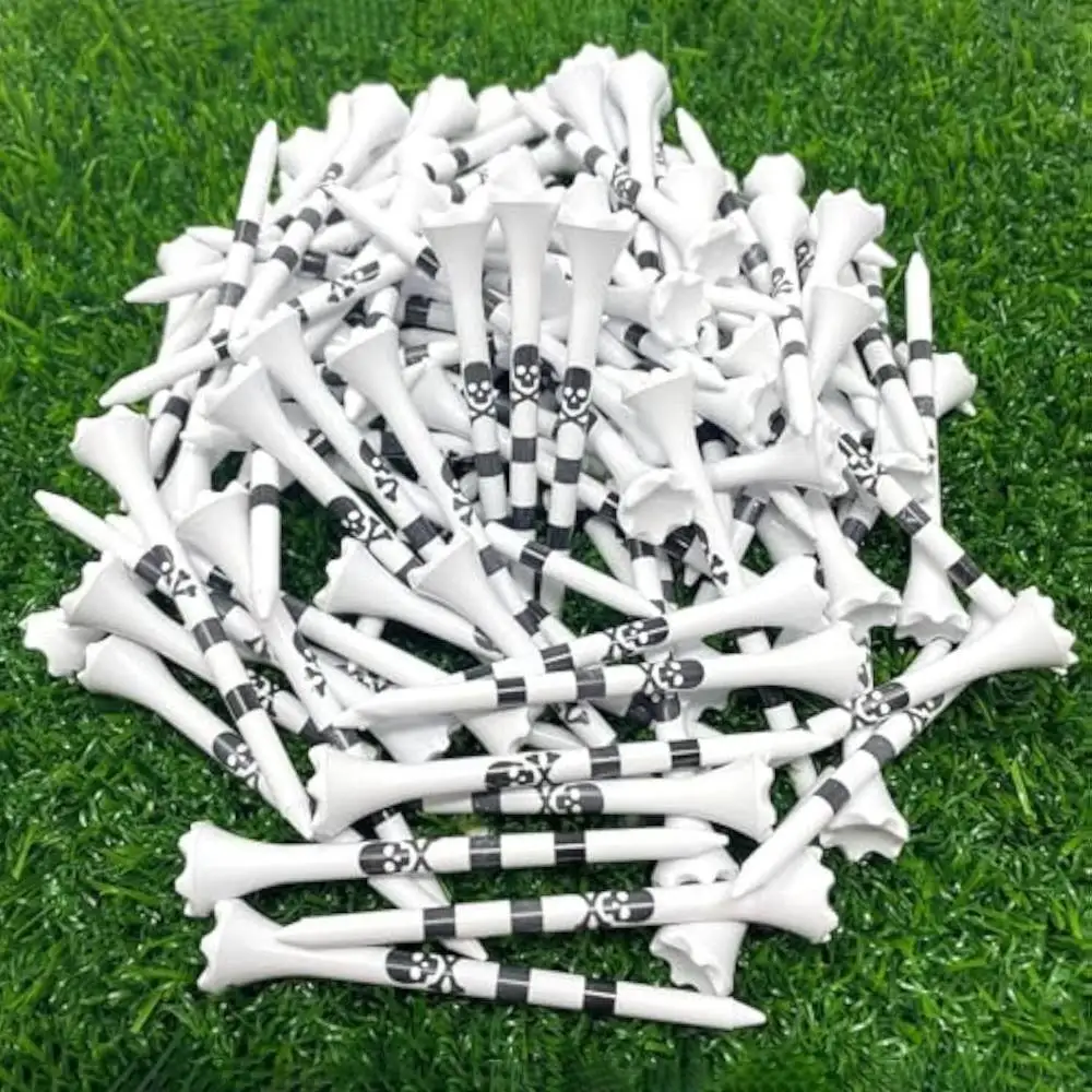 High Stability Low Friction Unbreakable Simple Installation 6 Prong Cup Plastic Golf Tees Training Tools