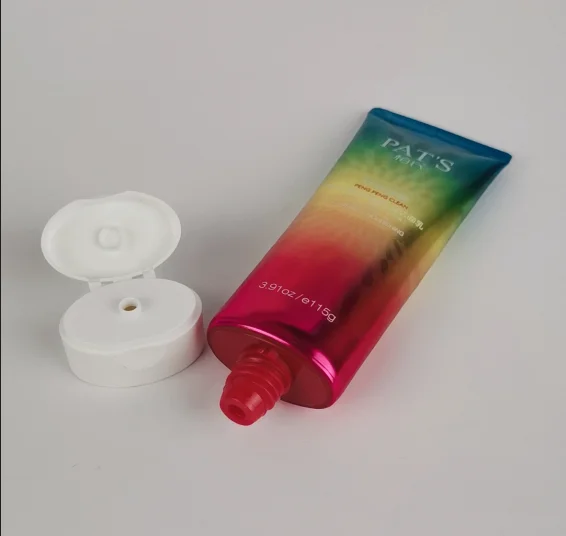 Customized 30ml ABL laminated Cosmetic Squeeze Tube metalized Hand Cream tube