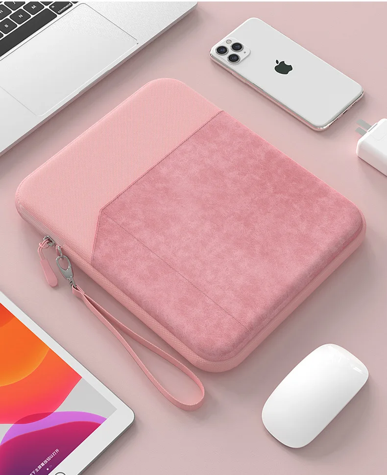 Lightweight Sleeve Laptop Bags PU Leather Pouches For Huawei 7.9 8.4inch 9.7 11inch Universal Tablet Case For iPad Air Pro Mini