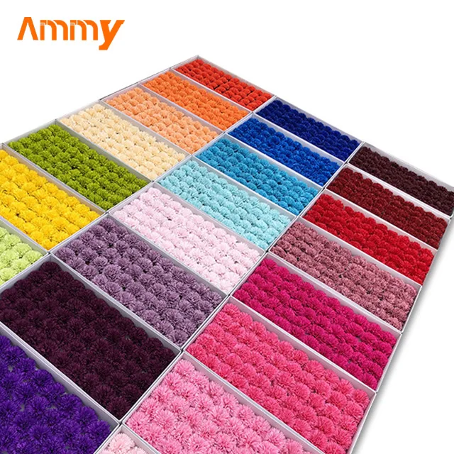 Ammy Korean-style Carnation soap flower head soap flower to send teacher elder bouquet gift box diy material