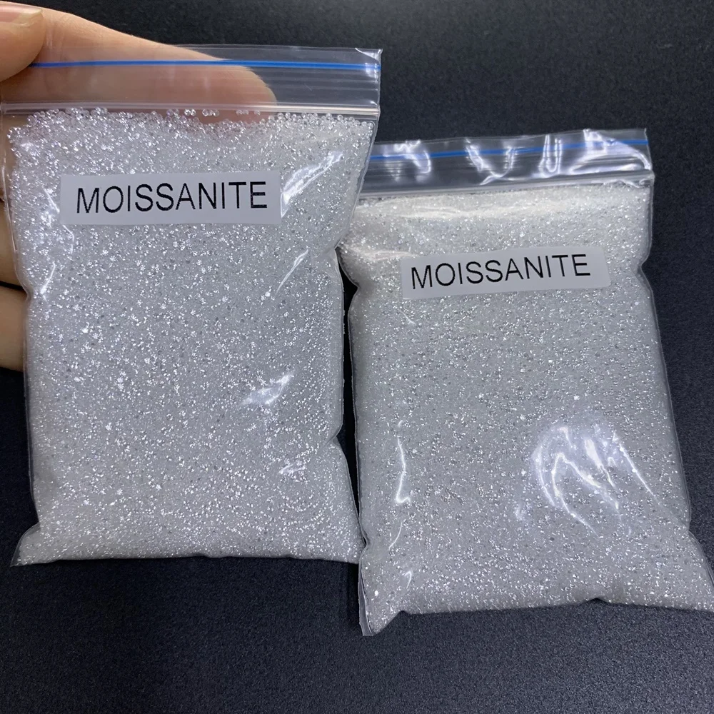 Manufacturers Wholesale 0.7-3 flawless colorless lab small size white D VVS gra loose stone melee diamond mossanite moissanite