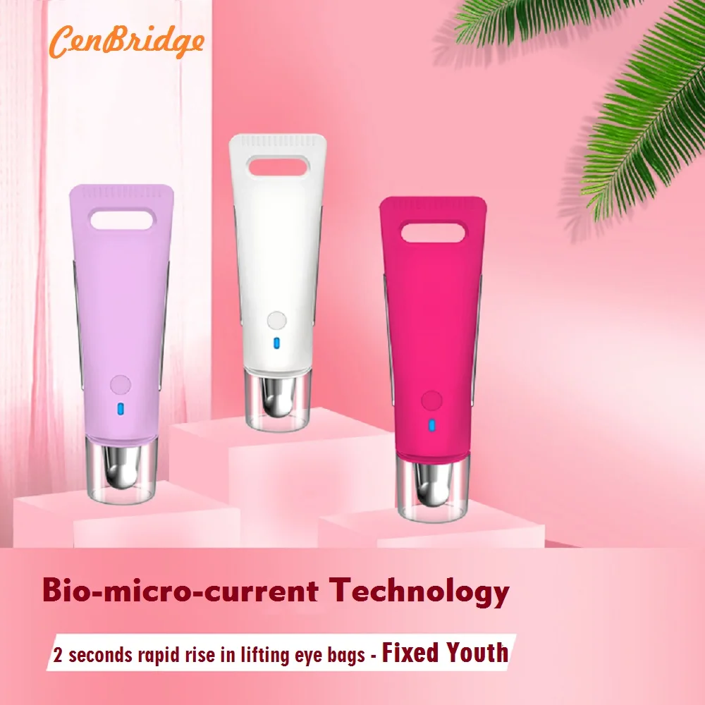 
Factory wholesales eye roller massager beauty equipment machine biological micro-electric under eye massager 