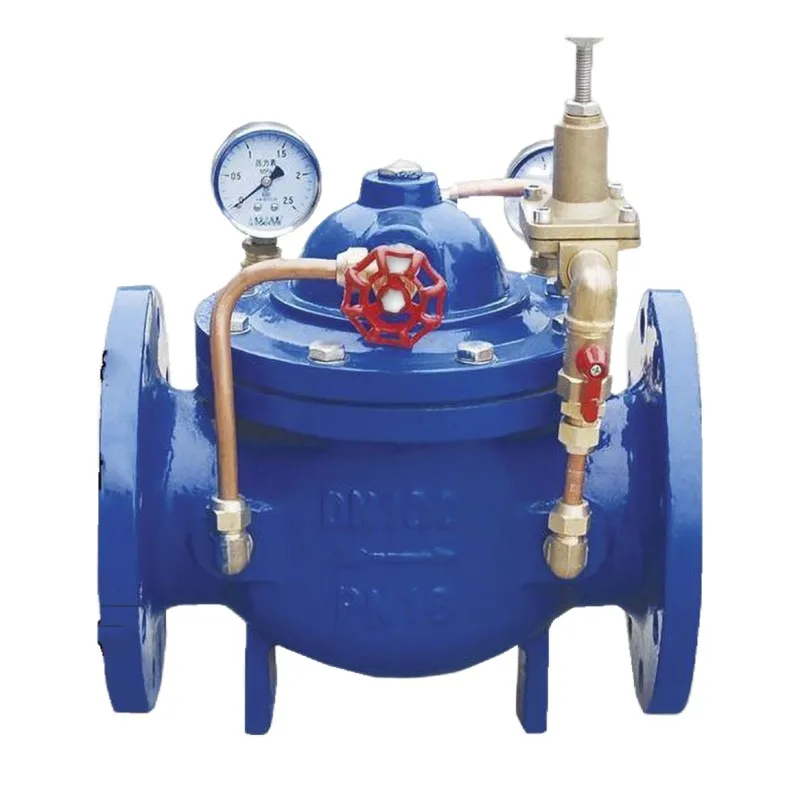 DN50 65 80 100 150 200X-16Q пилотный Регулируемый редуктор давления воды