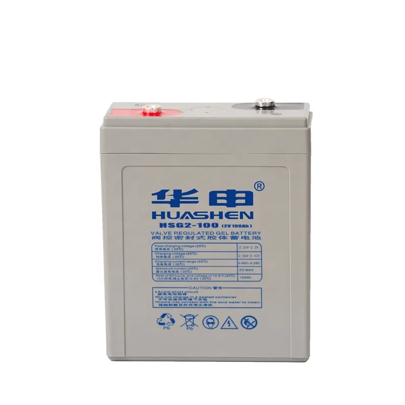 Factory Manufacturer 2V100ah Opzv Batteries Home/Industrial/Commercial for Solar Power Battery