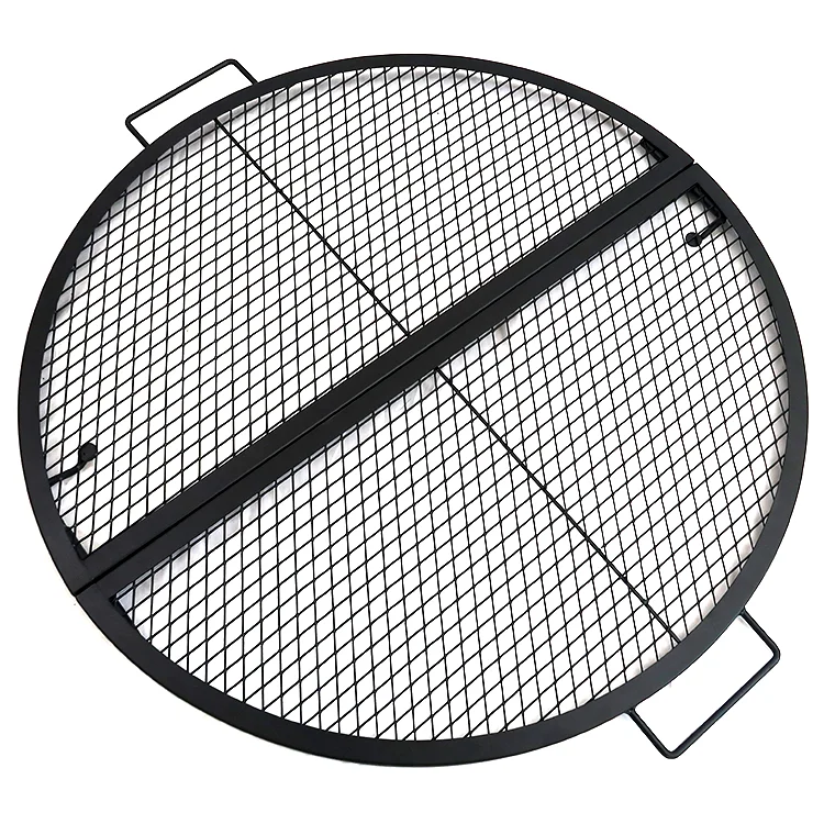 Заказной размер складной огнеупорная яма круглый гриль для приготовления барбекю 36-дюймовый уголь Кемпинг барбекю другие аксессуары сталь Ce