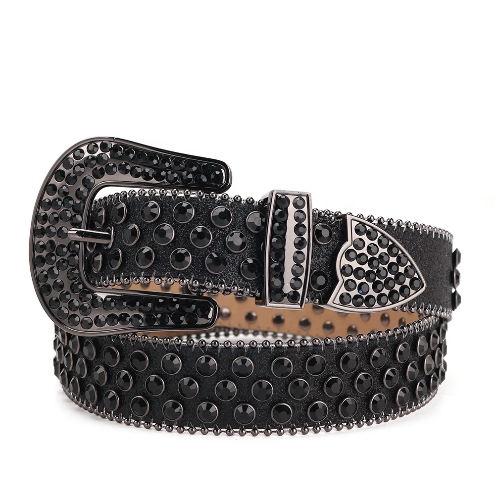 Низкая цена, блестящие Блестящие ремни со стразами для мужчин и женщин, Блестящие ремни со стразами, кожаные ремни со стразами в западном стиле, поставщик