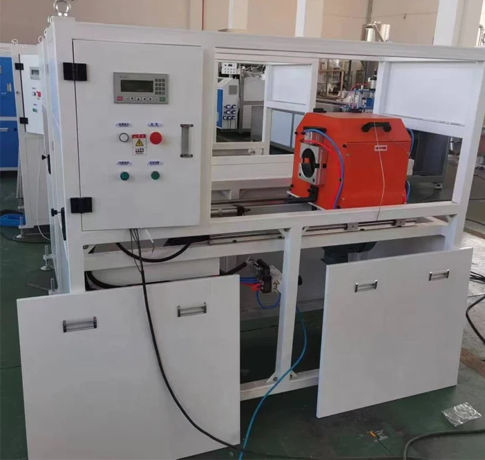 LD Factory No Dust Plastic PVC UPVC HDPE PE Pipe Cutter Plastic Pipe Cutting Machine