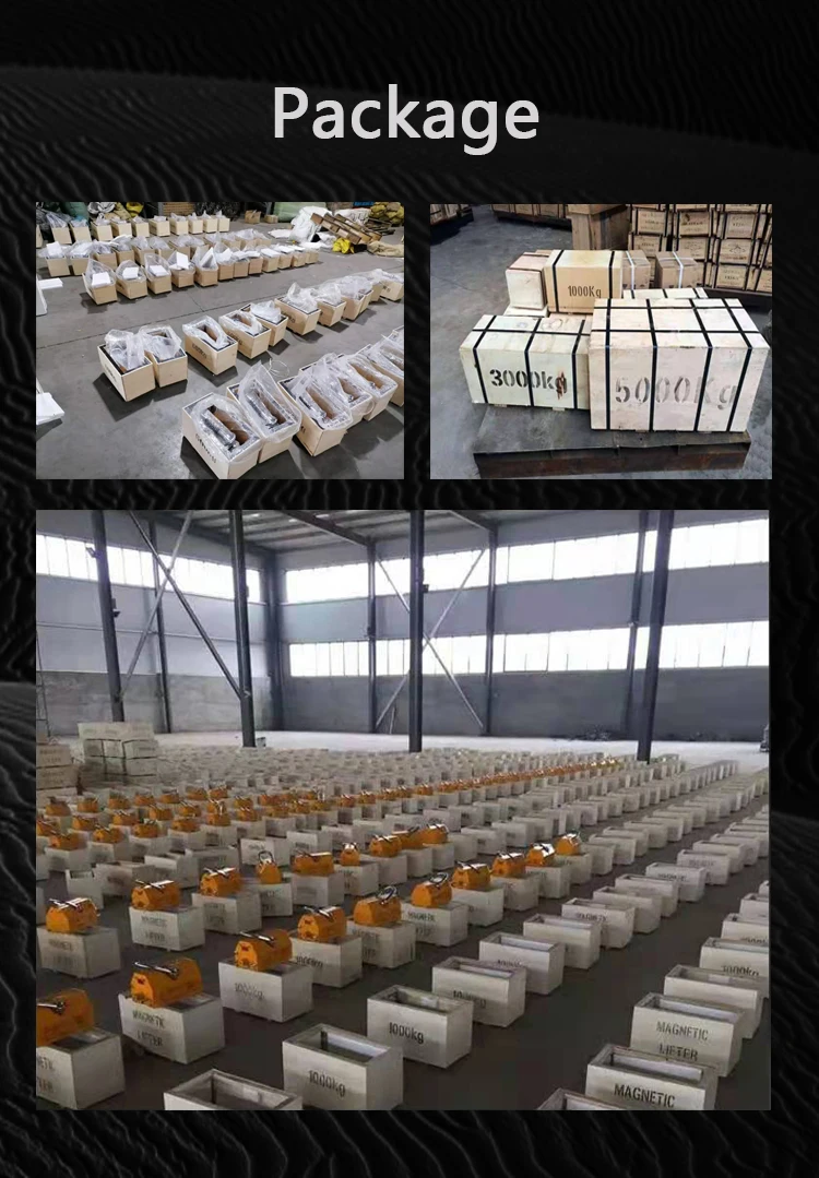 Strong Magnetic Lifter 600kg High Power Magnets Steel Plate Lifting Equipment