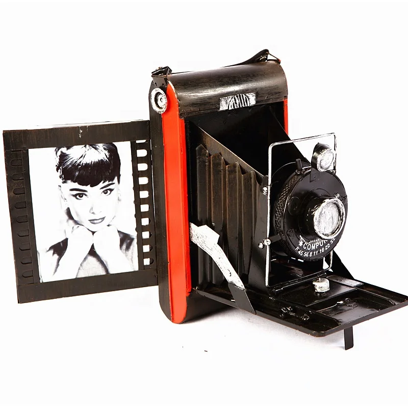 TM101 Сельский Железный орнамент, Европейский ретро винтажный декор для камеры, модель с фото, металлическое ремесло для бара, украшение для дома и офиса