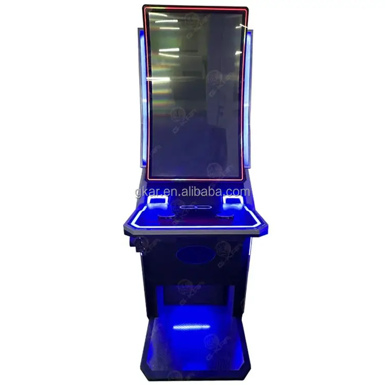 2024 Gkar Newest 43 inch Curved/Vertical Arcade Games Machines for Multigame Fire Game Board
