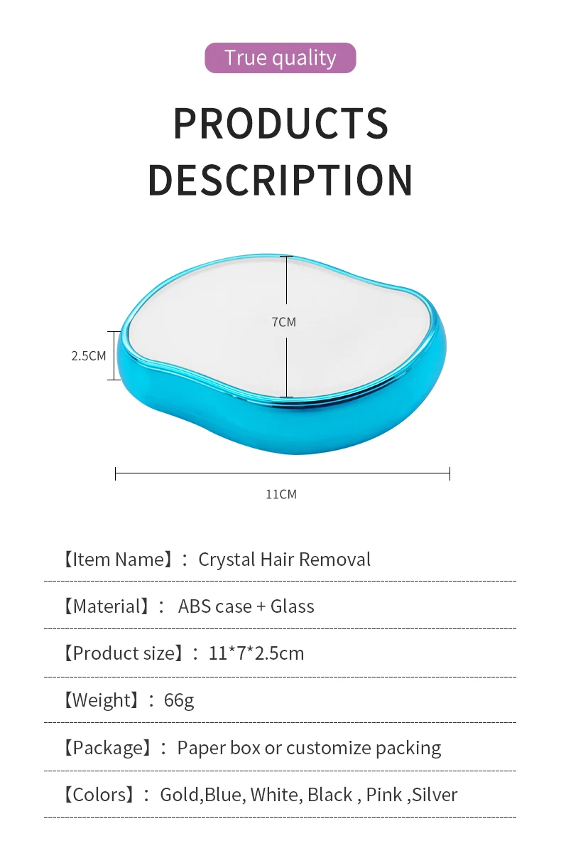 New Arrival Ladies Hair Remover Painless Waterproof Portable Crystal Hair Eraser Cheap Hair Removal