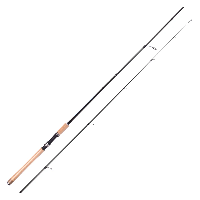 8FT 2 Sections Offshore Freshwater Bass Fishing Spin Rods With Strong Aluminum  oxide Rings Rod