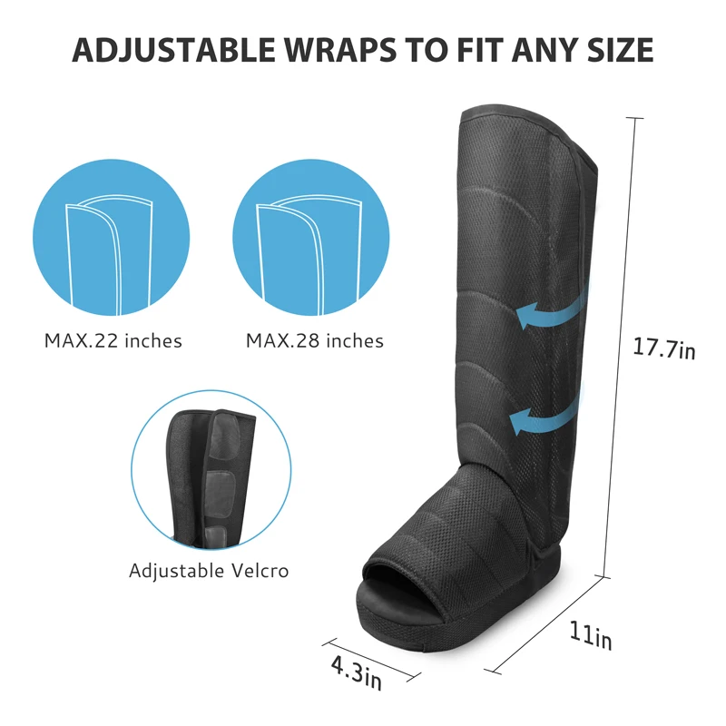 
Comfier Cordless Air Compression Foot and Leg Massager 