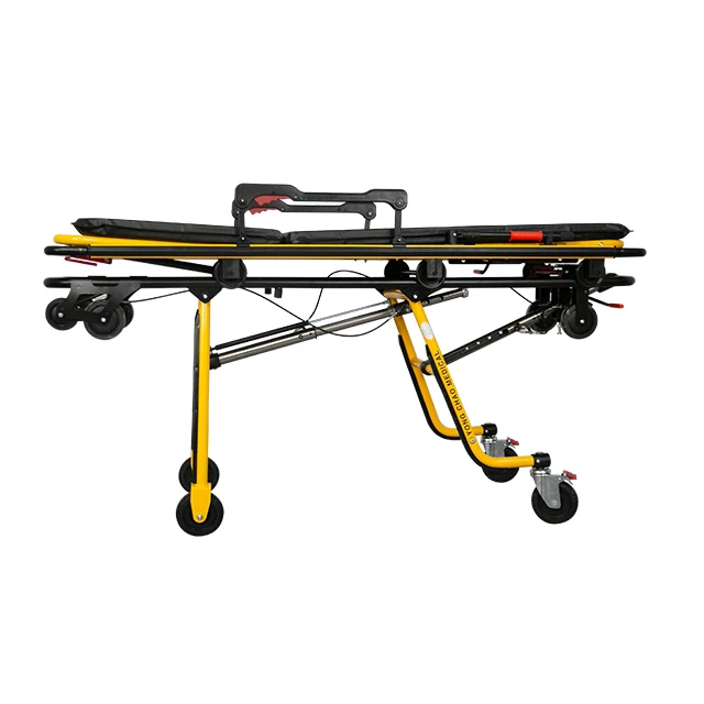Emergency Rescue Folding Black Customized Logo Manual Stretcher Ambulance Bed Stretcher