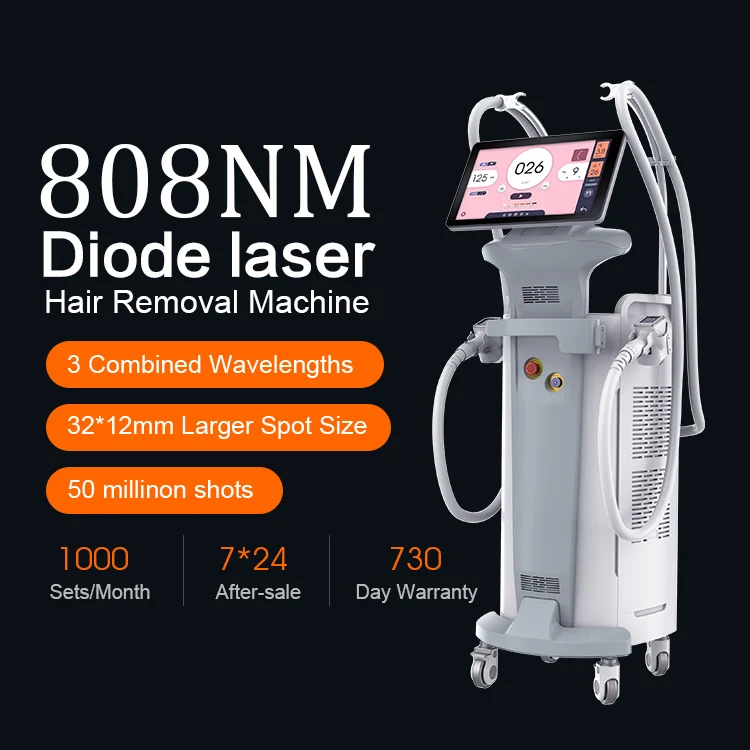 2024 Best price 3000W Laser Hair Removal for face and body Diode Crystal laser remover Appliance