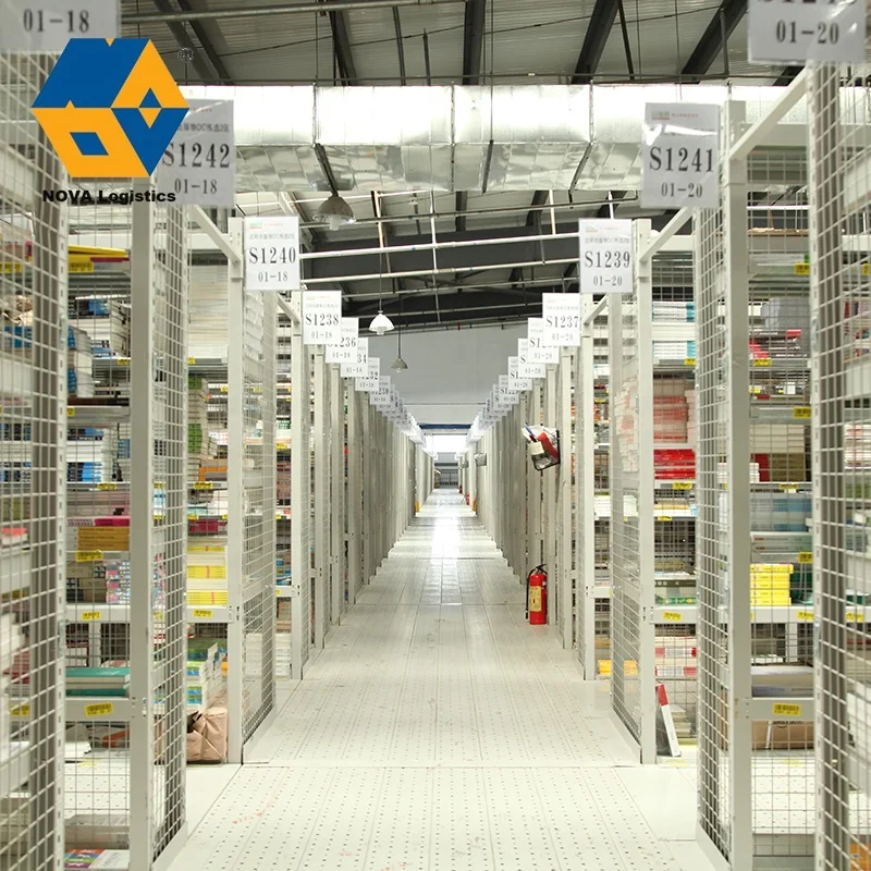 NOVA Warehouse High Level Storage Attic Garret Loft, Lit Rack Mezzanine Decking Platform/