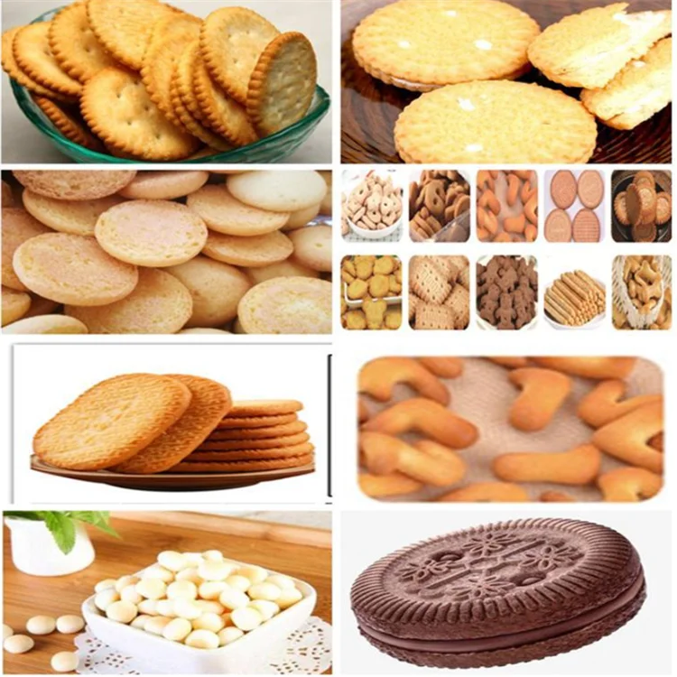 Automatic Small Biscuit Making Machine / Biscuit Making Production Line / Electric Mini Cookie Maker Snack Machines