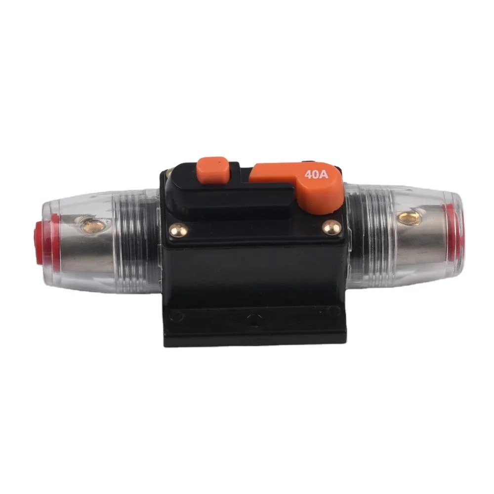 60A Circuit Breaker Reset Fuse For System Protection for Car Audio Marine Boat Stereo Switch and Solar Inverter System