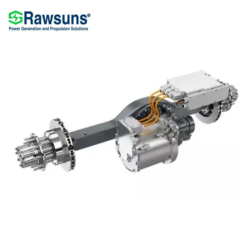 Ac motor Rawsun 80kw READ800F01 with suspension kit wheel drive car conversion for cargo van