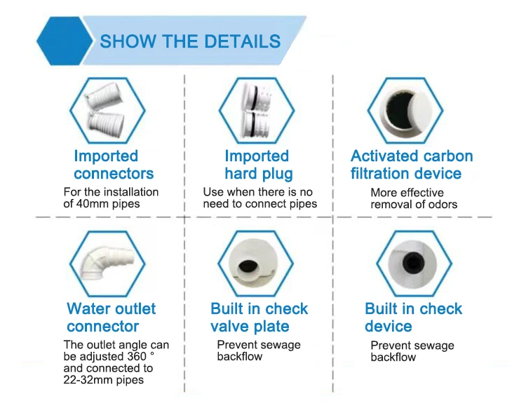 400w Sewage Lift Macerator Pump Toilet Pump Plunger Flushing Toilet Cleaner Pump
