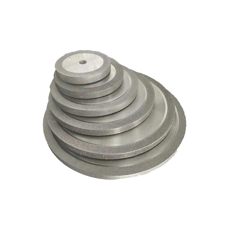 250 mm electroplated CBN grinding wheels with Aluminum matrix for bench grinder T7T8 sharpener  machine