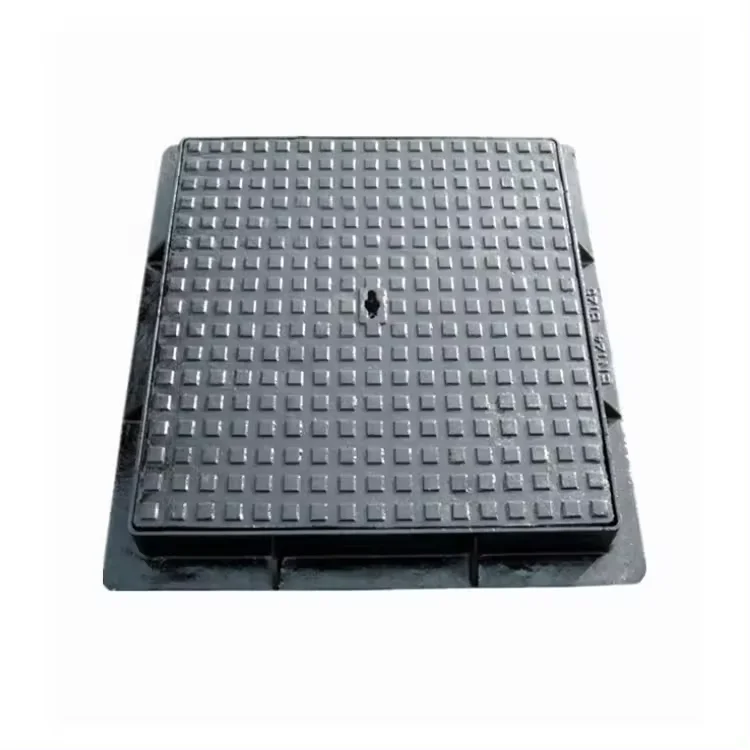 EN124 A15 B125 C250 D400 Frame Di Manhole Cover 800*800 Ductile Iron Manhole Cover for Water Supply