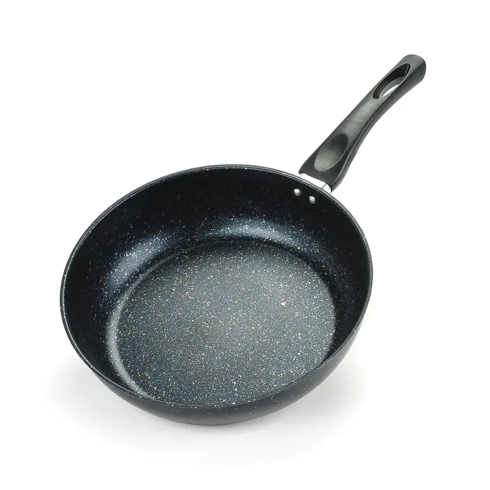 Eco-Friendly Wok Pan Granite Stone Fry Pan