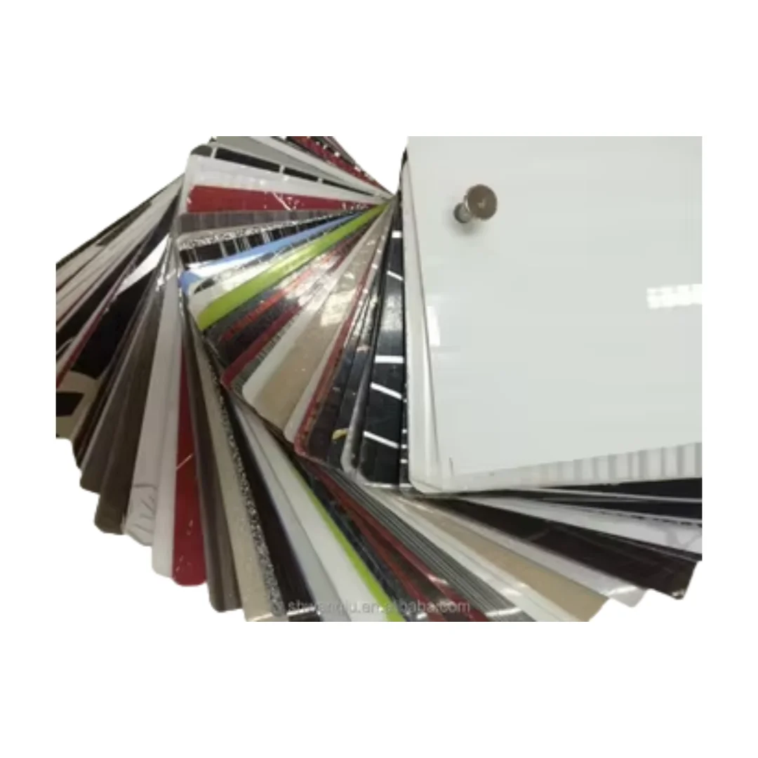 Minimalist Design High Glossy 18mm Acrylic Sheet 4*8 Panel Melamine MDF Easy Maintenance Supplier