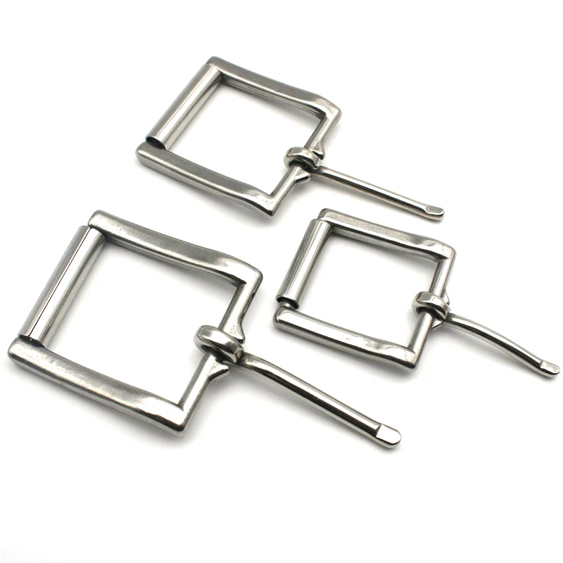 Polished Finish Stainless Steel  Buckle Single Prong Replacement Roller Belt Buckle Fits  25mm 30mm 34mm 38mm Wide Belt