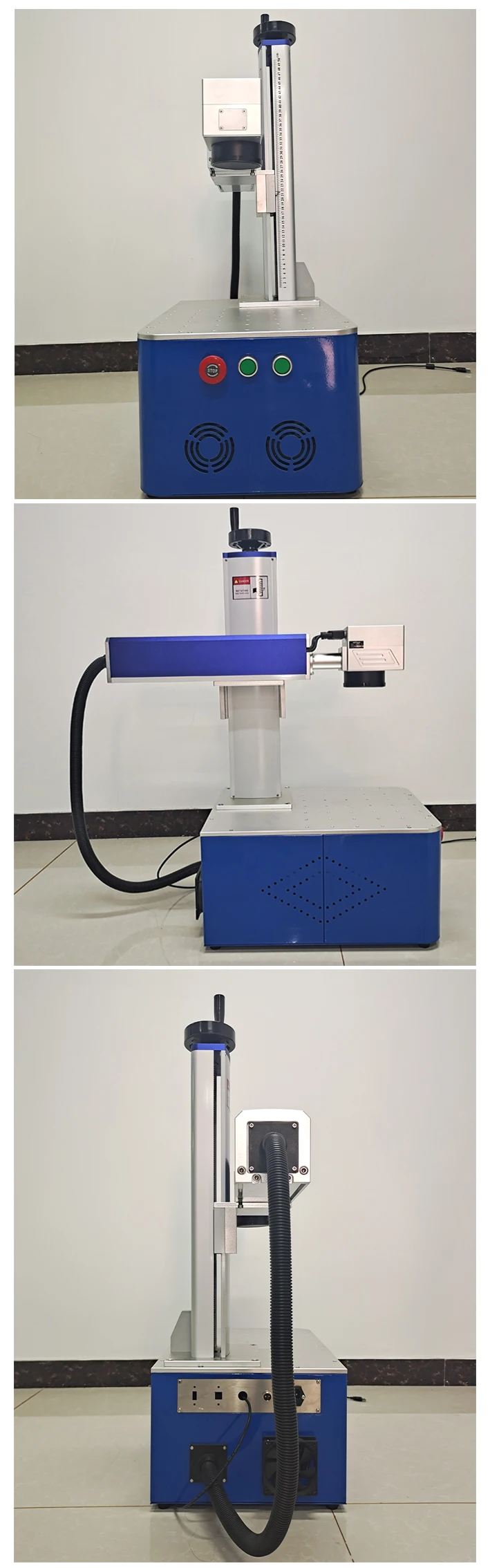  Steel Fiber Laser marking machine Plastic CO2 30