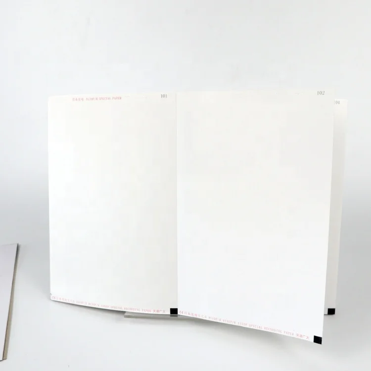high quality 110mm no grid ecg medical chart paper for Nihon Kohden Fukuda