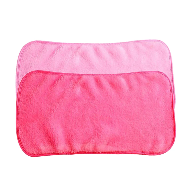Soft Women Microfiber Make Up Cloth Flannel Face Makeup Remover Towel