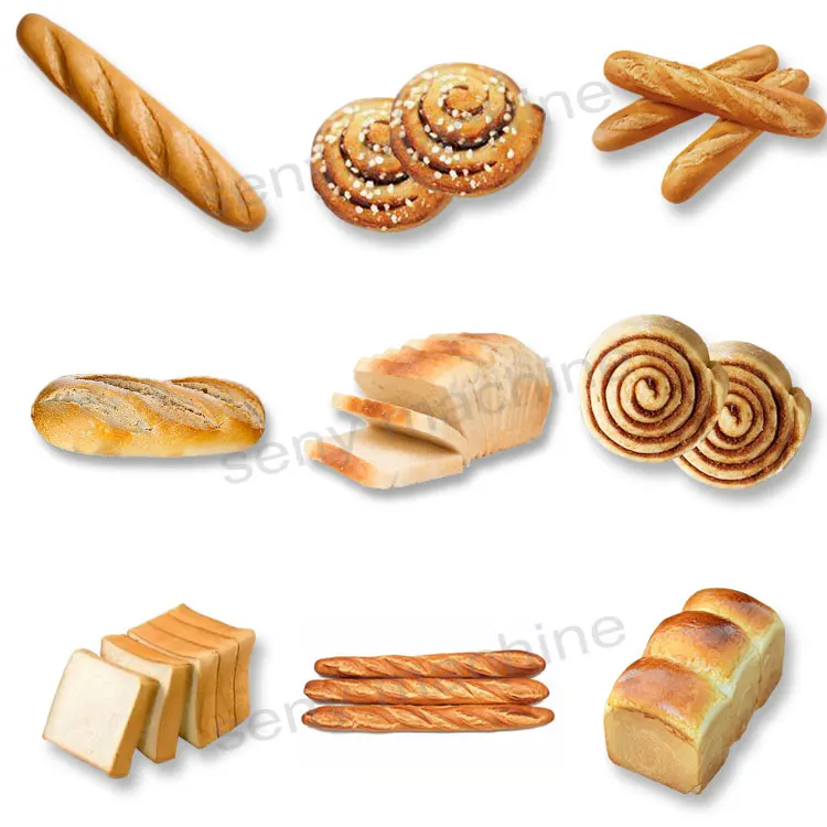 Stainless Steel Automatic Bread Maker Toast Loaf Bread Making Machine