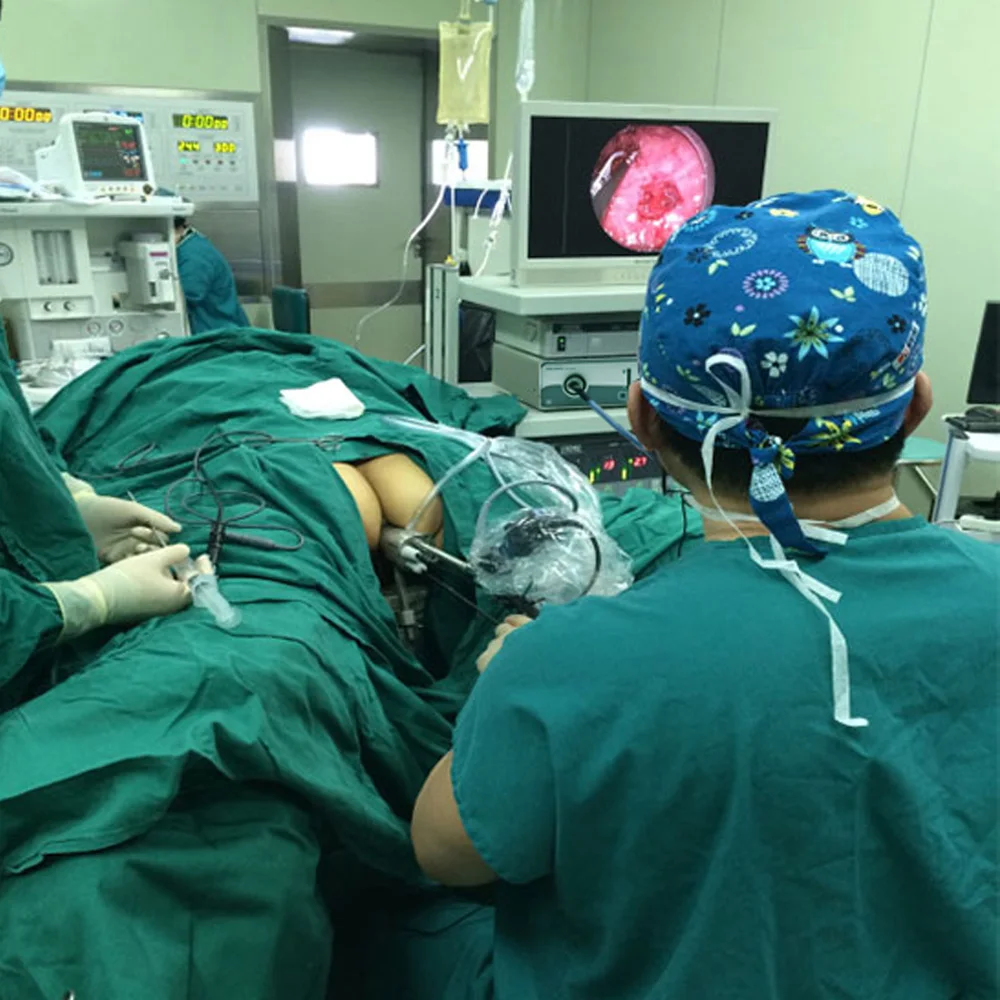 Chenwei Portable LED Fiber Optical Endoscope Microscope with Cold Light Optimal Lighting Source Medical Operations ENT Light