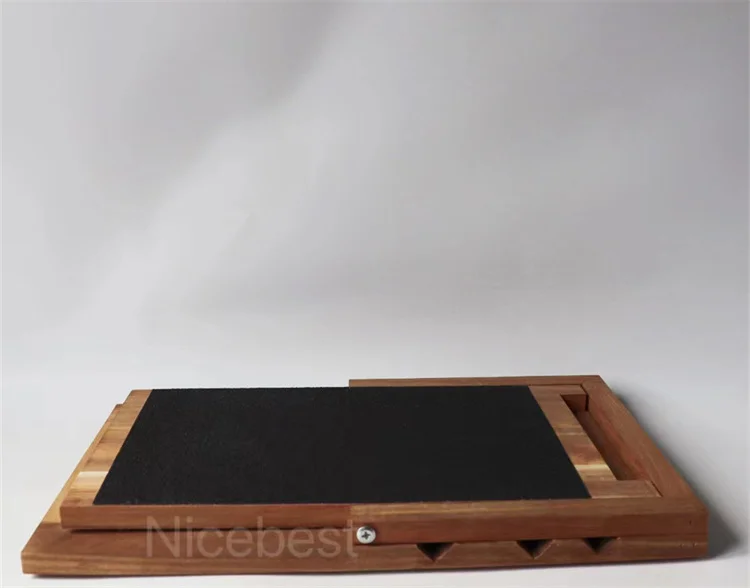 Pet dog cat paw scratch nail wood wooden bamboo pad scratching post board